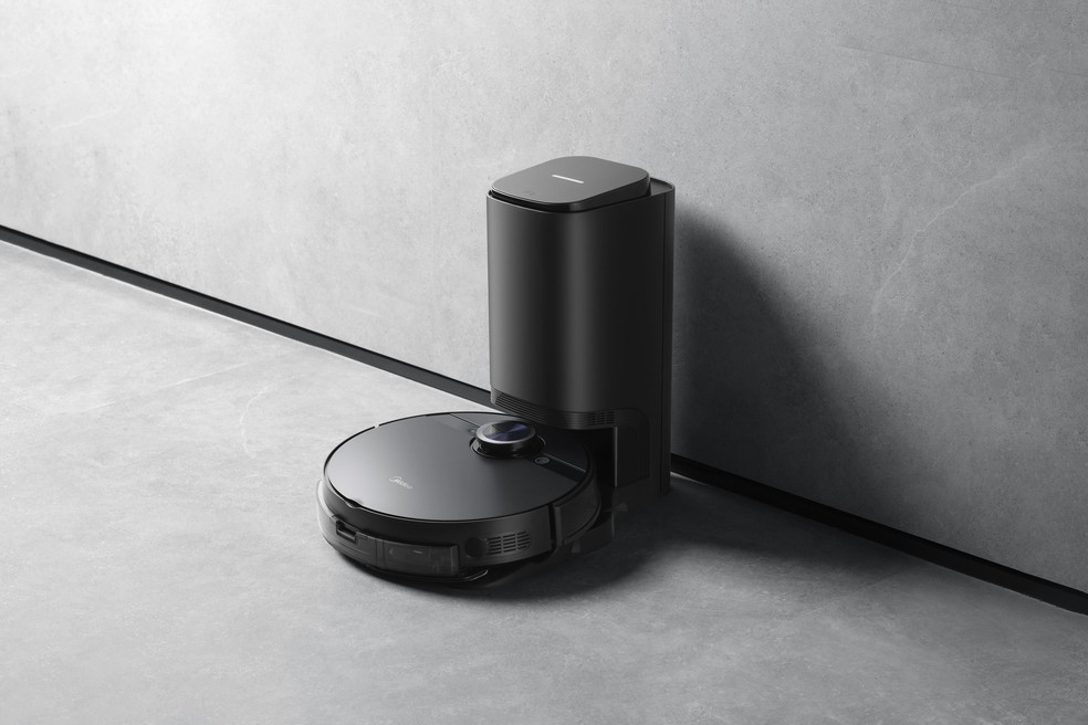 Aspirador Robô Midea SmartMop Easy VRA31BB